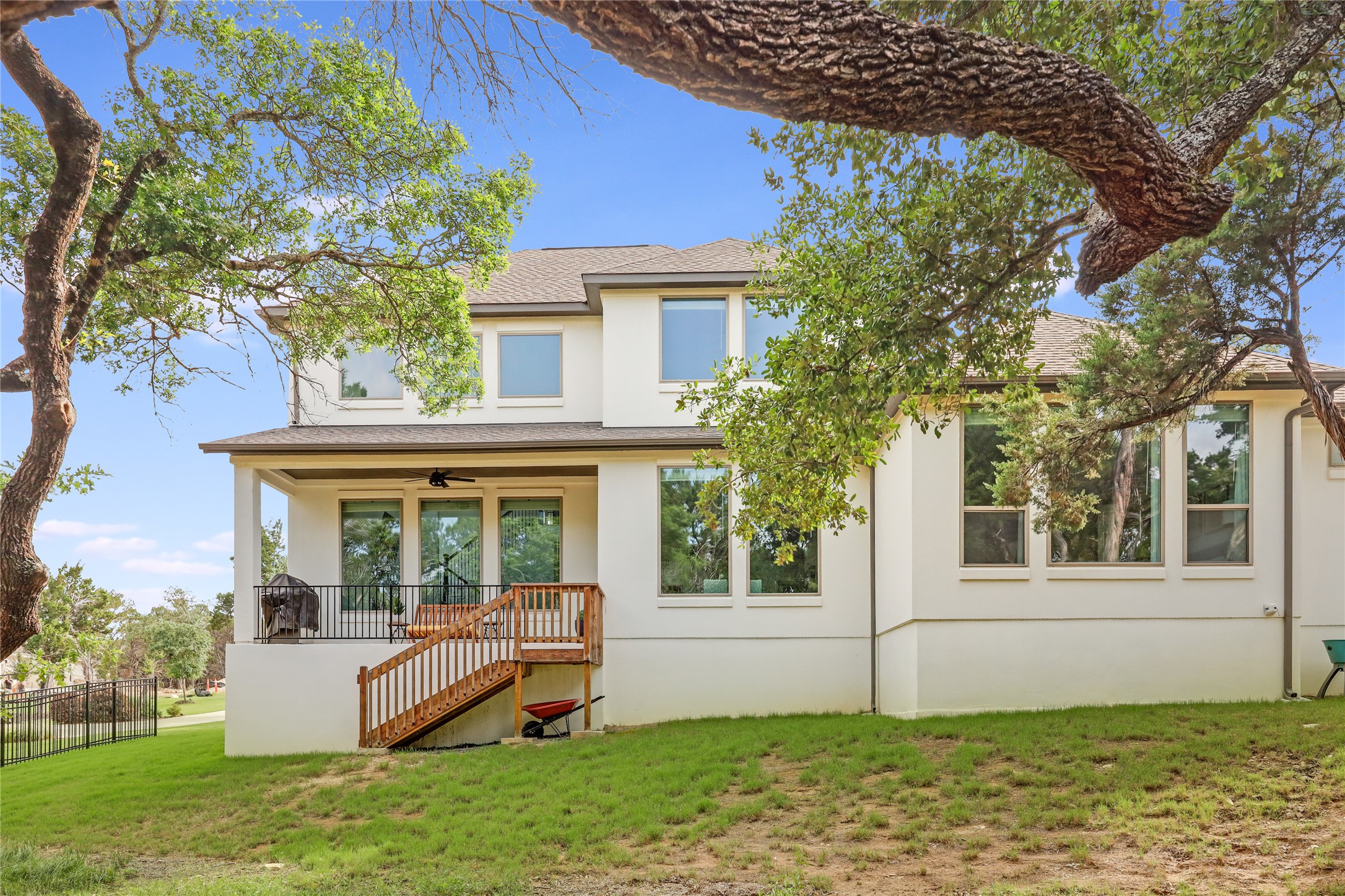 4905 Destination Way Jonestown, TX 78645 - Photo 22 of 27 front view of a house with a yard