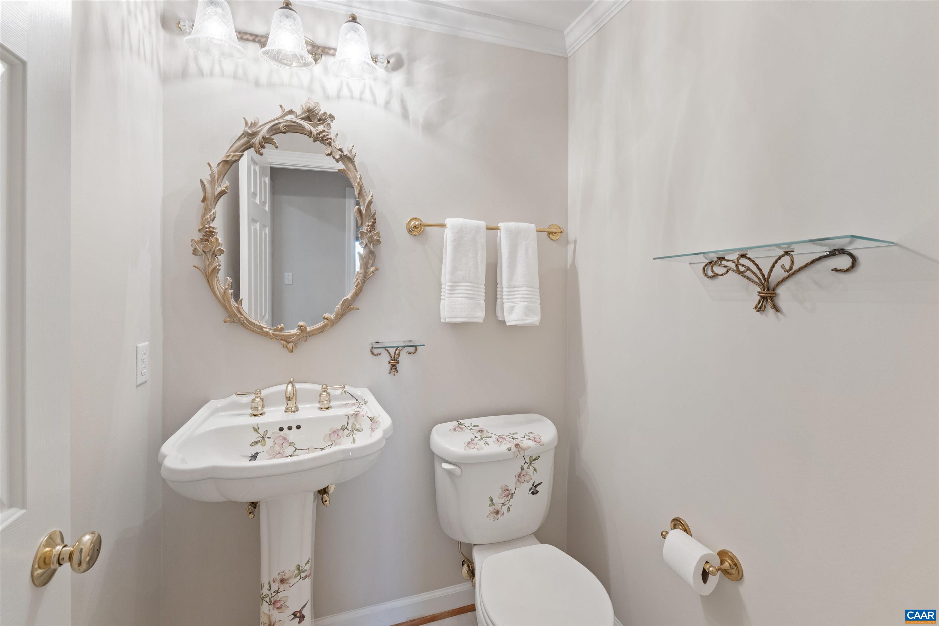 680 Explorers Road Charlottesville, VA 22911 - Photo 19 of 46 a bathroom with a toilet sink and mirror
