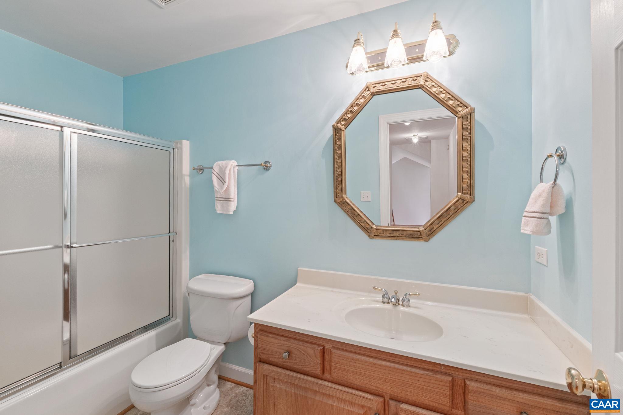 680 Explorers Road Charlottesville, VA 22911 - Photo 26 of 46 a bathroom with a sink a toilet and a mirror