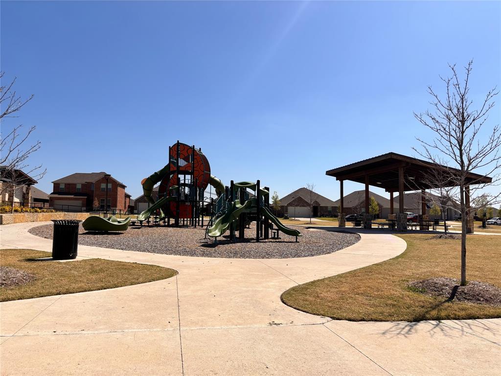 608 Daybreak Lane Lavon, TX 75166 - Photo 33 of 36 a view of outdoor space yard and patio