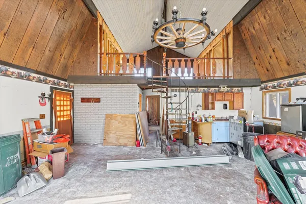 a view of storage and utility room
