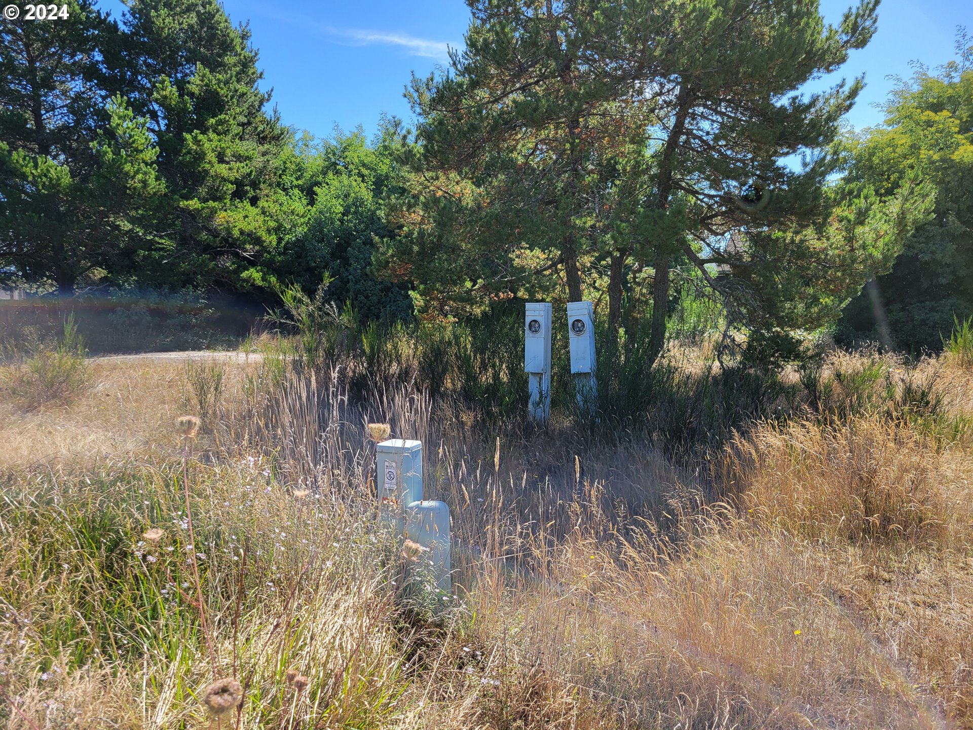805 Jacobson Way Lakeside, OR 97449 - Photo 2 of 6 a view of a lake from a yard