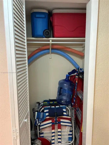 a view of storage and utility room