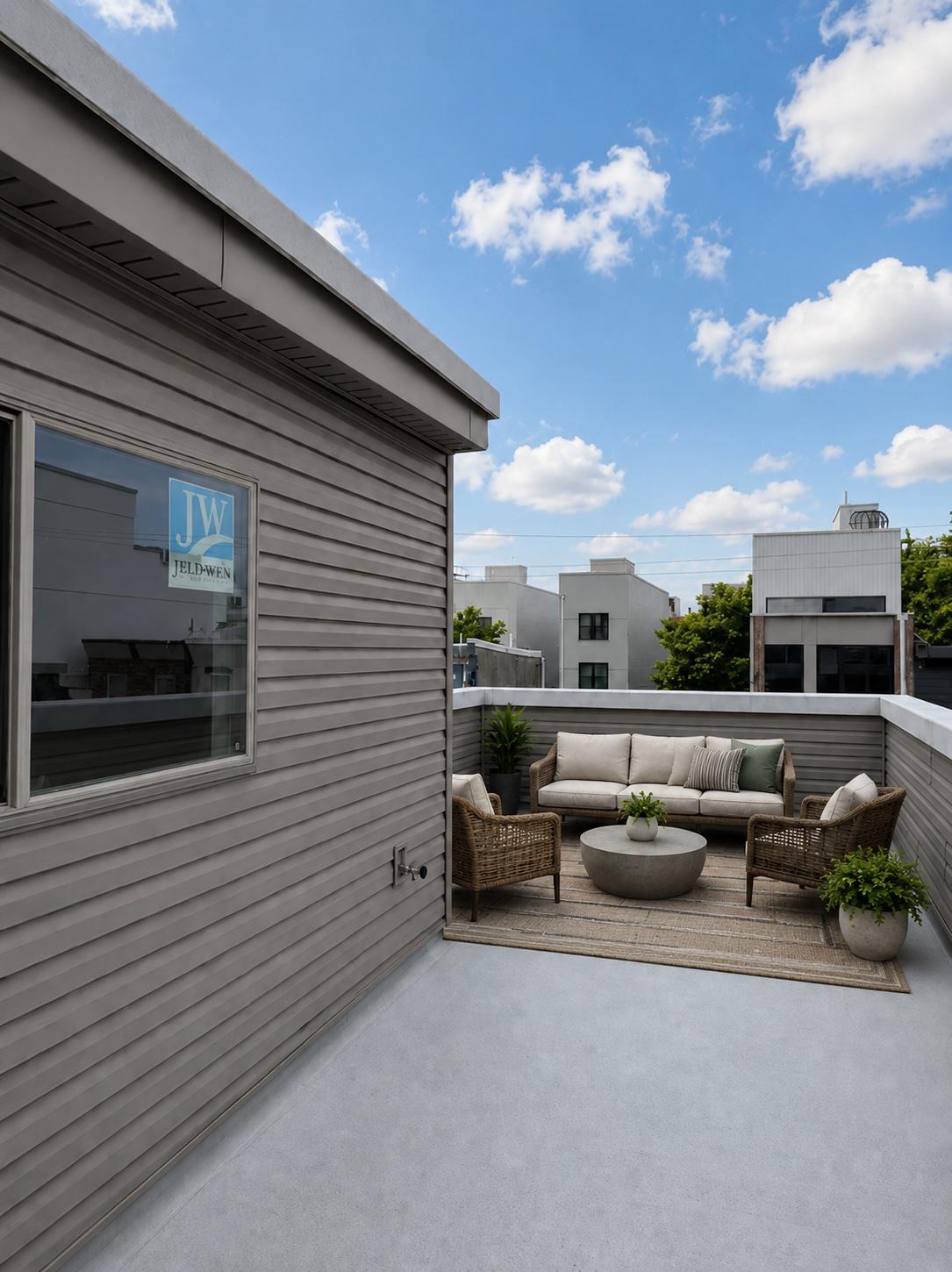 1217 LeCount Street Philadelphia, PA 19121 - Photo 29 of 29 Virtually staged rooftop retreat