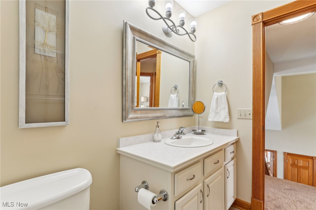 3353 Jens Way Perry, OH 44081 - Photo 22 of 49 Bathroom with vanity and toilet