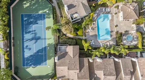 a view of a tennis court