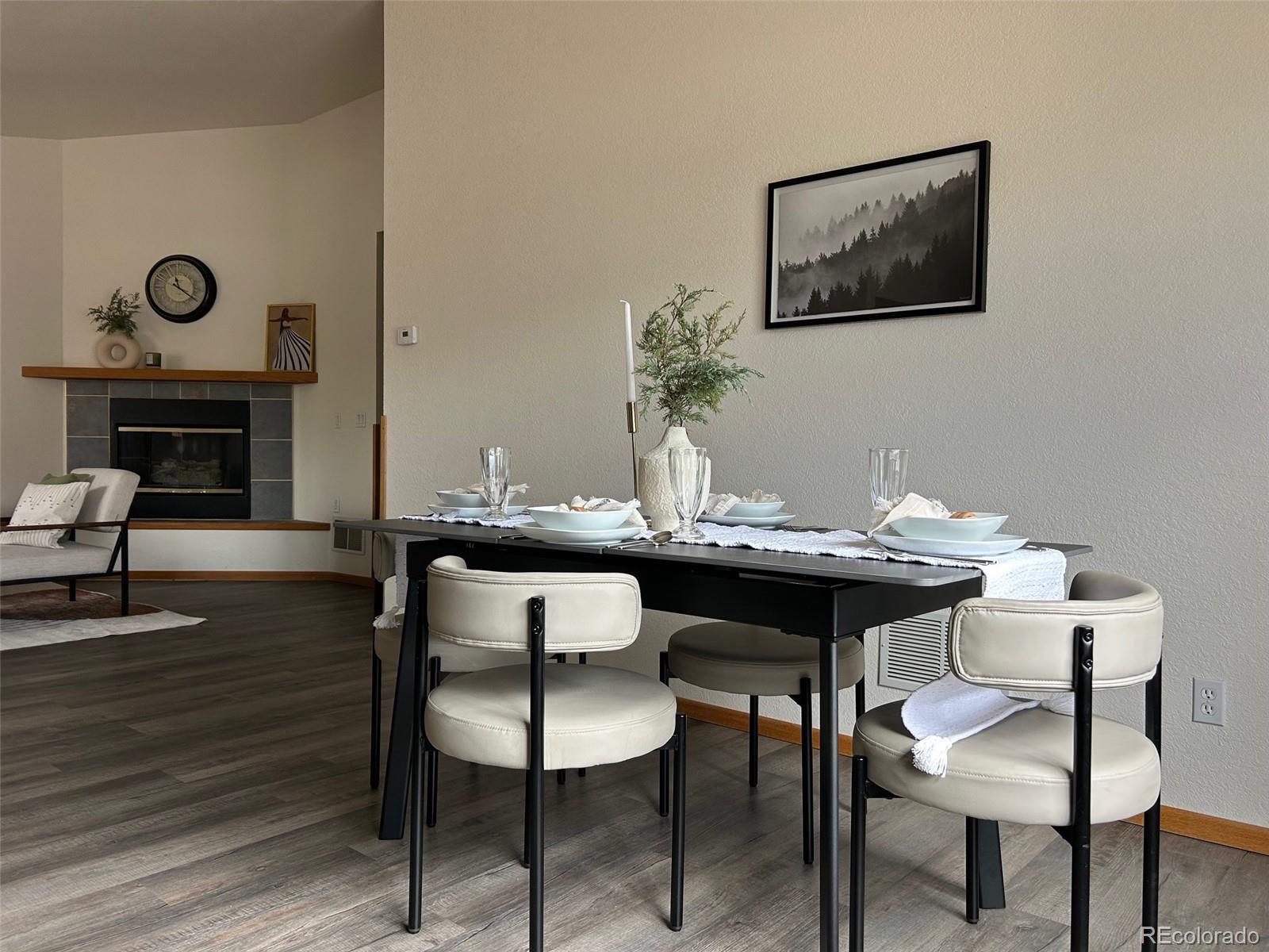 7401 County Road 141 Salida, CO 81201 - Photo 20 of 45 a view of a dining room with furniture and wooden floor