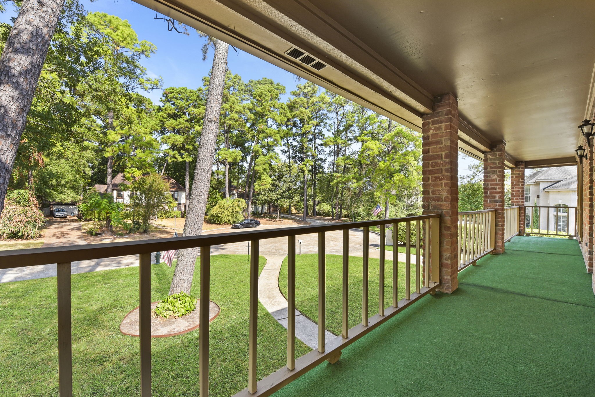 6507 Spring Leaf Drive Spring, TX 77379 - Photo 26 of 34 a view of backyard with green space