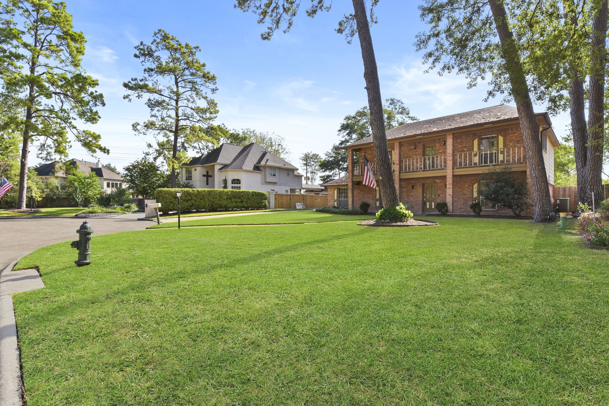 6507 Spring Leaf Drive Spring, TX 77379 - Photo 3 of 34 a view of a park with large trees