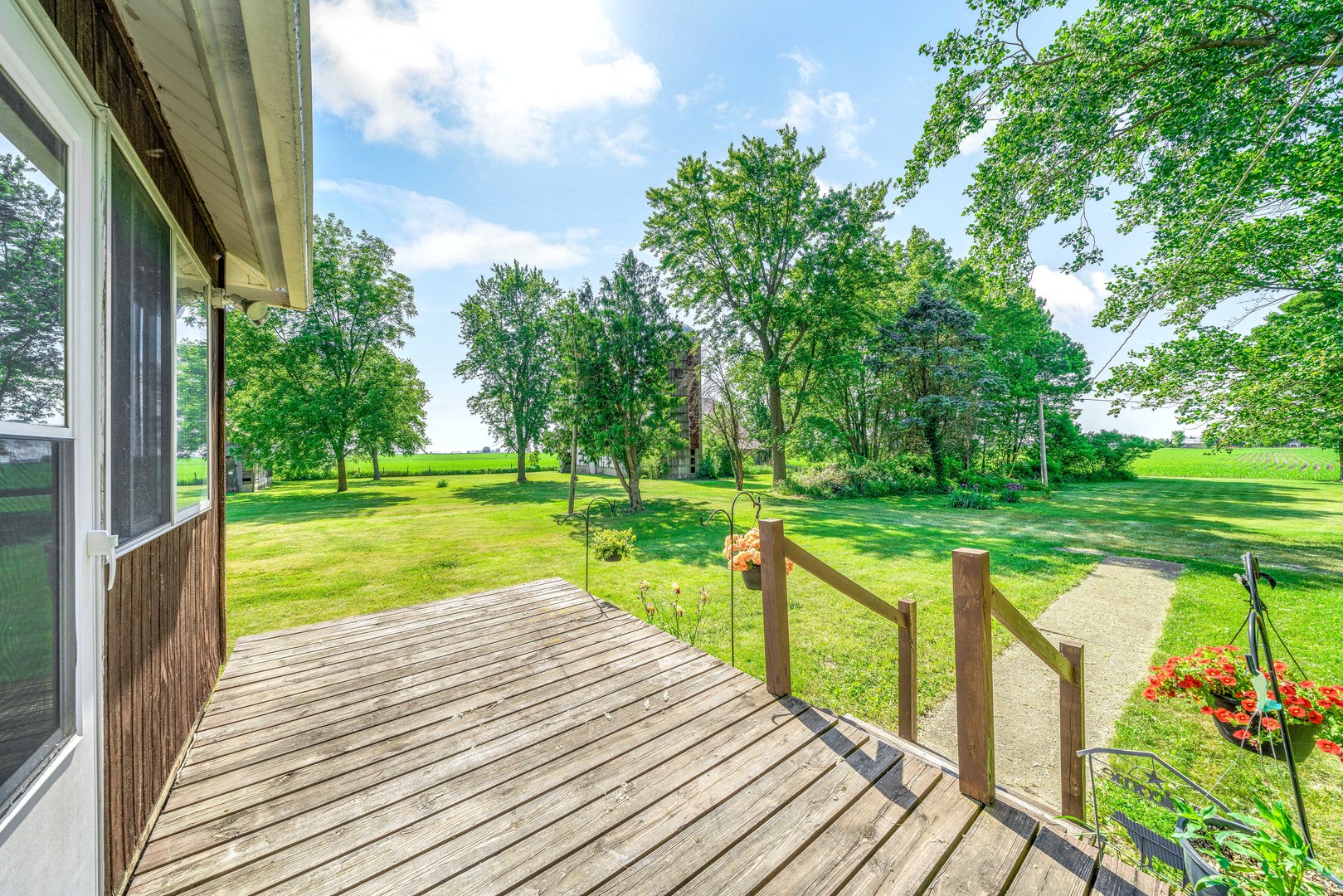 3700 Kane Road Leland, IL 60531 - Photo 10 of 30 a view of swimming pool with garden and trees