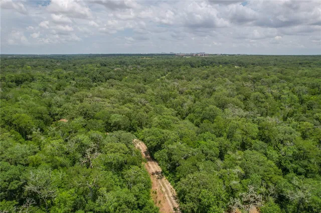a view of a field of a building