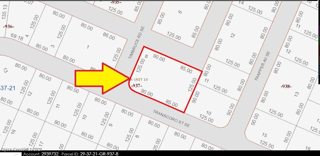1985 Corner Road Palm Bay, FL 32909 - Photo 3 of 8 plat