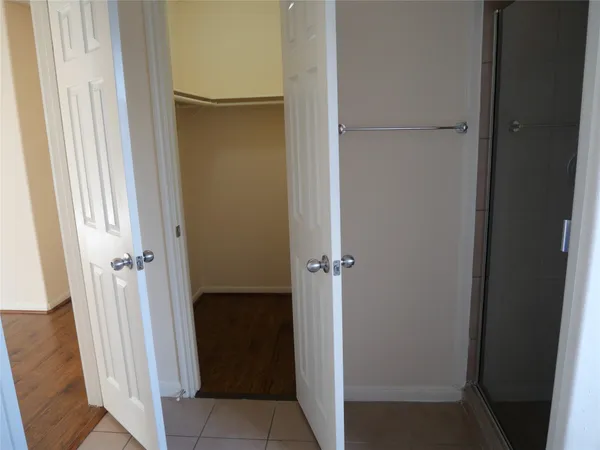 a view of closet