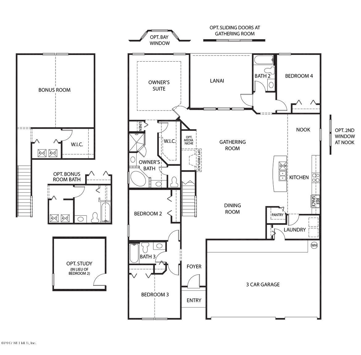 119 South Hamilton Springs Road St. Augustine, FL 32084 - Photo 6 of 6 Destin II Floorplan Web