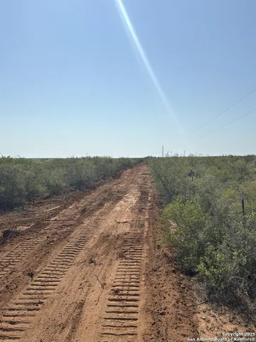 a view of a yard with an outdoor space