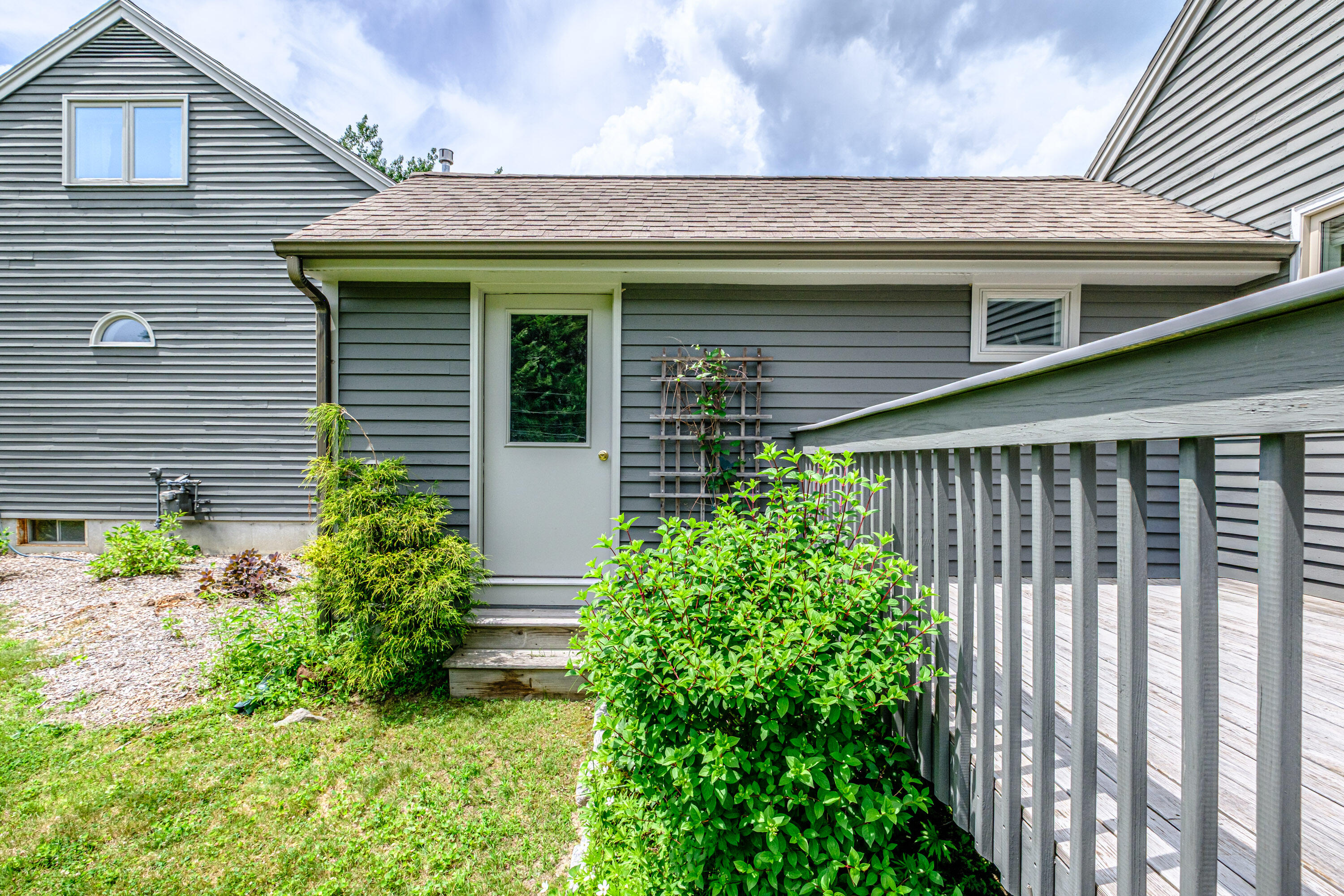 232 Bluff Road, Unit 232 Yarmouth, ME 04096 - Photo 49 of 69 Garden / Storage Shed off the deck