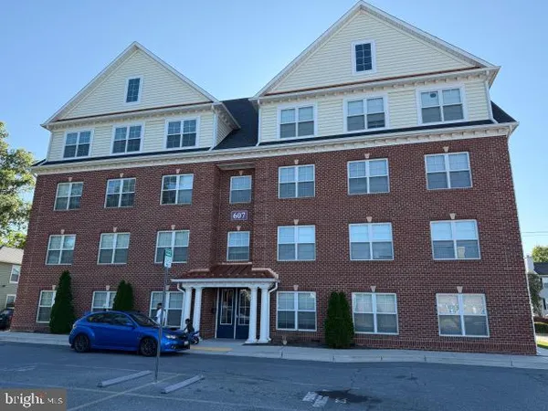 a front view of residential building
