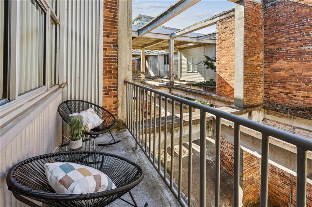 659 Auburn Avenue Northeast, Unit 229 Atlanta, GA 30312 - Photo 23 of 40 a view of balcony with furniture