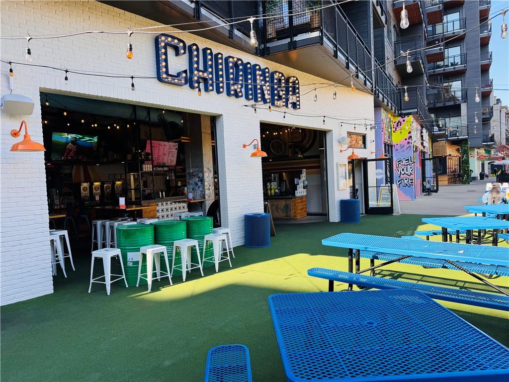 659 Auburn Avenue Northeast, Unit 229 Atlanta, GA 30312 - Photo 40 of 40 a view of a swimming pool with seating area