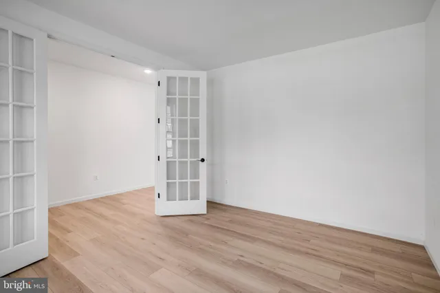 wooden floor in an empty room