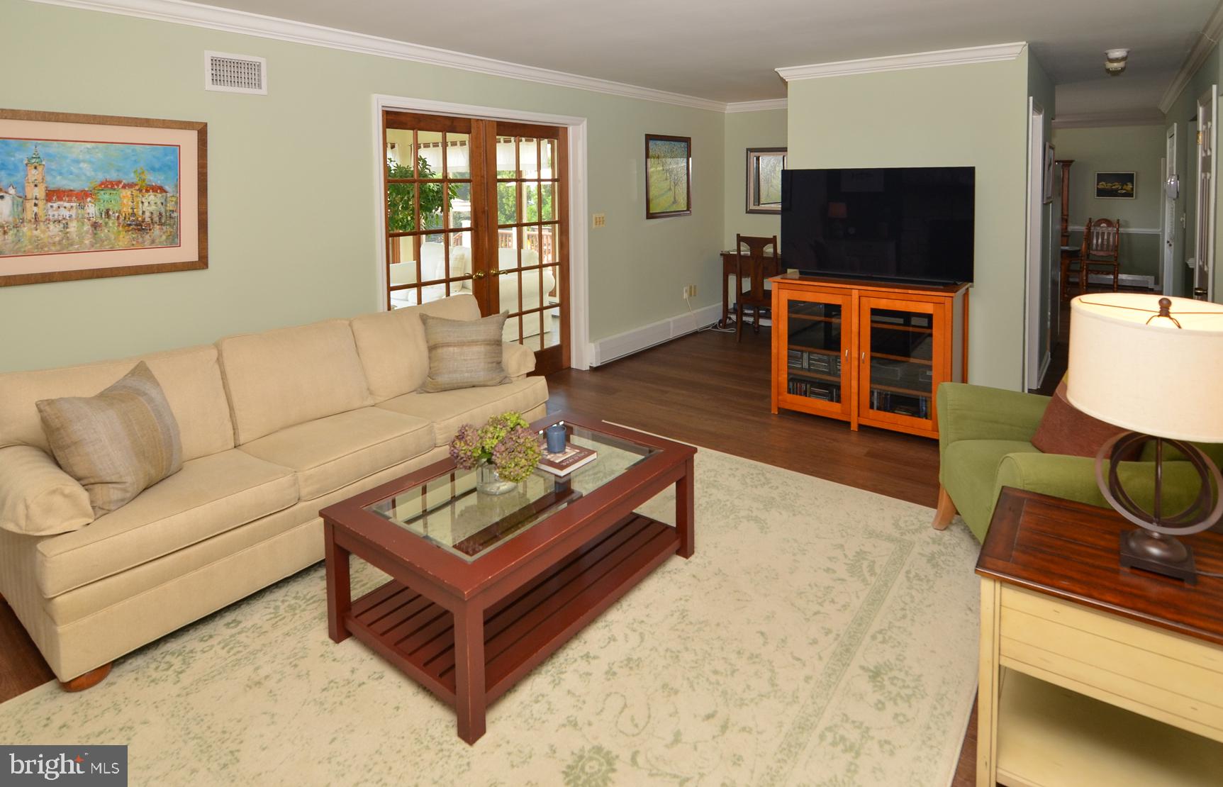 3 Aqua Terrace Hamilton, NJ 08620 - Photo 14 of 39 a living room with furniture and a flat screen tv