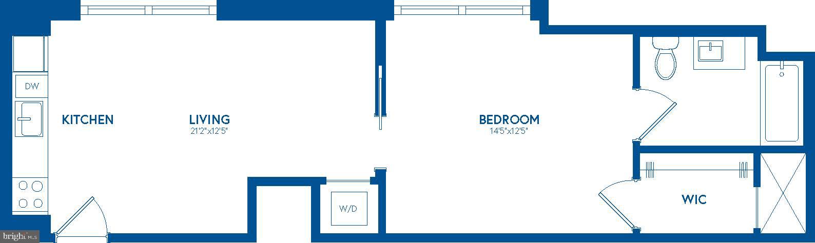 1 Florida Avenue Northeast, Unit 731 Washington, DC 20009 - Photo 11 of 11 a picture of a bathroom with a sink