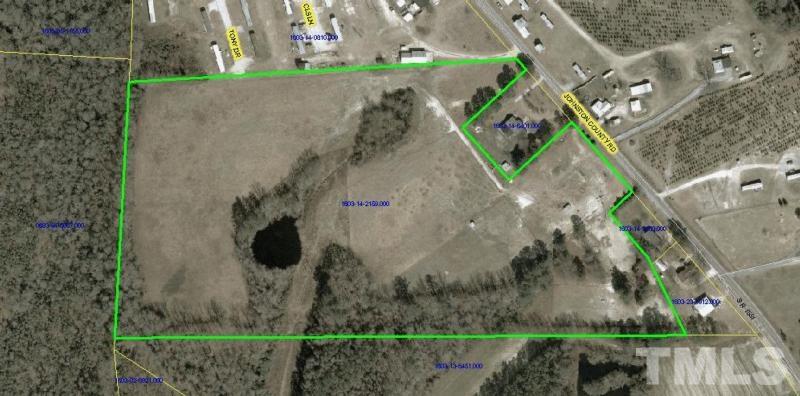 3871 Johnston County Road Angier, NC 27501 - Photo 1 of 6 an aerial view of a house