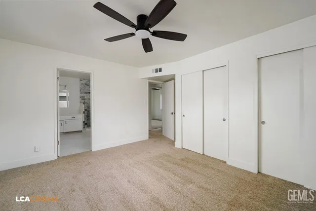 a house view with a backyard space