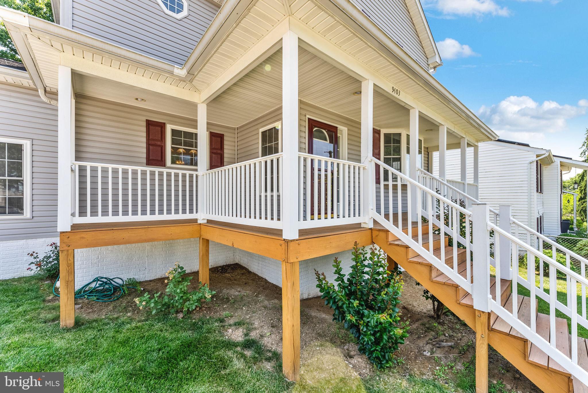 9403 North Laurel Road Laurel, MD 20723 - Photo 5 of 49 Wrap around deck!
