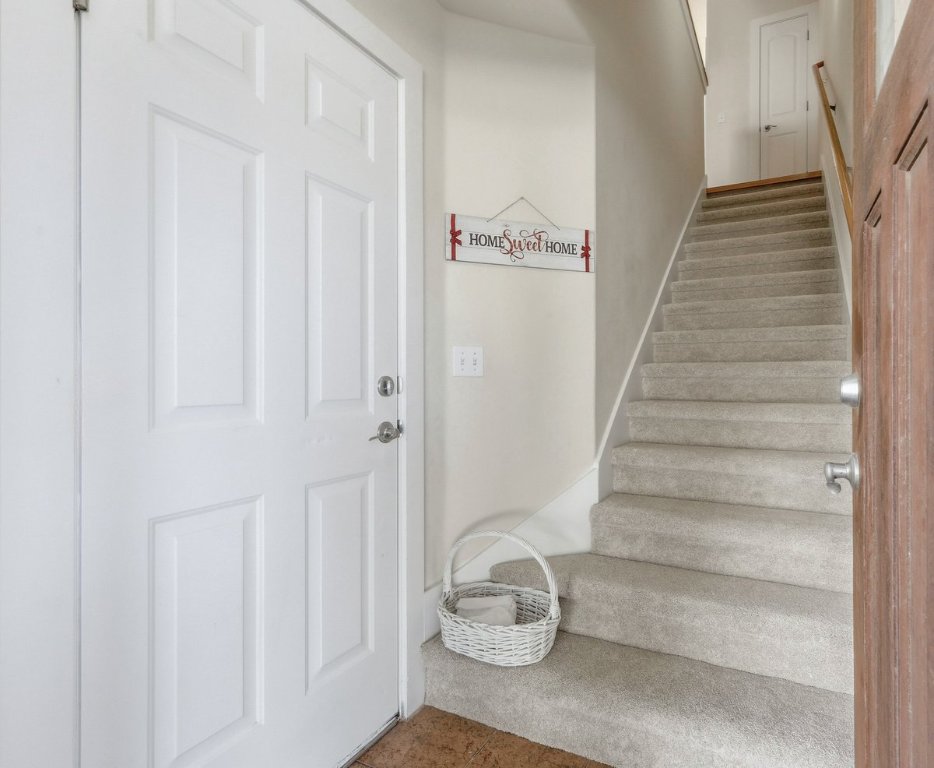 13420 Lyndhurst Street, Unit 807 Austin, TX 78717 - Photo 2 of 33 a view of entryway with wooden floor