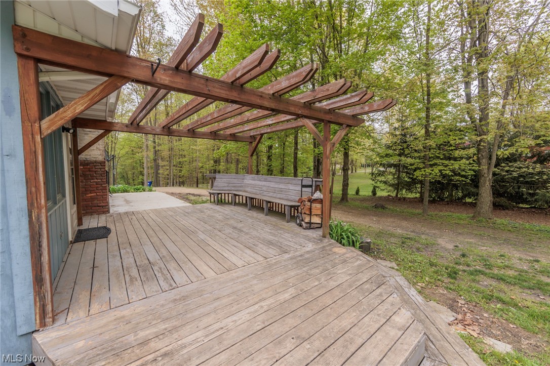 4560 Winchell Road Mantua, OH 44255 - Photo 33 of 35 Side Deck off Family Rm