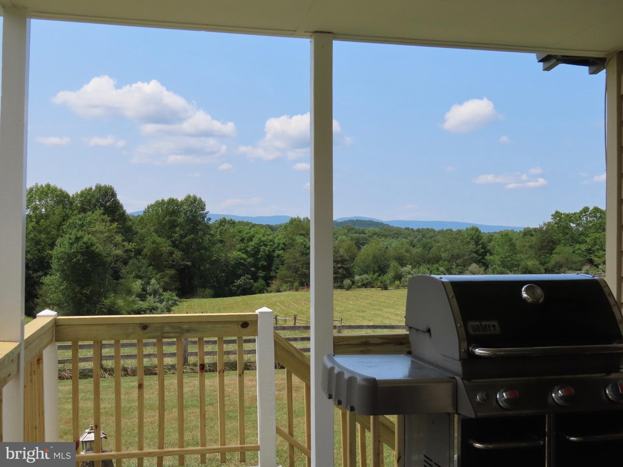 369 Hinsons Ford Road Amissville, VA 20106 - Photo 19 of 50 Mountain view from the side porch