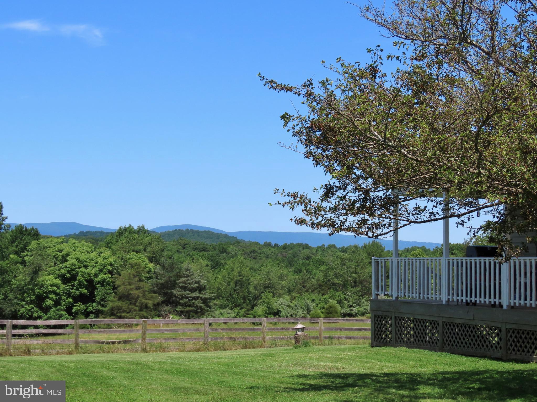 369 Hinsons Ford Road Amissville, VA 20106 - Photo 4 of 50 Mountain view from back and side porch