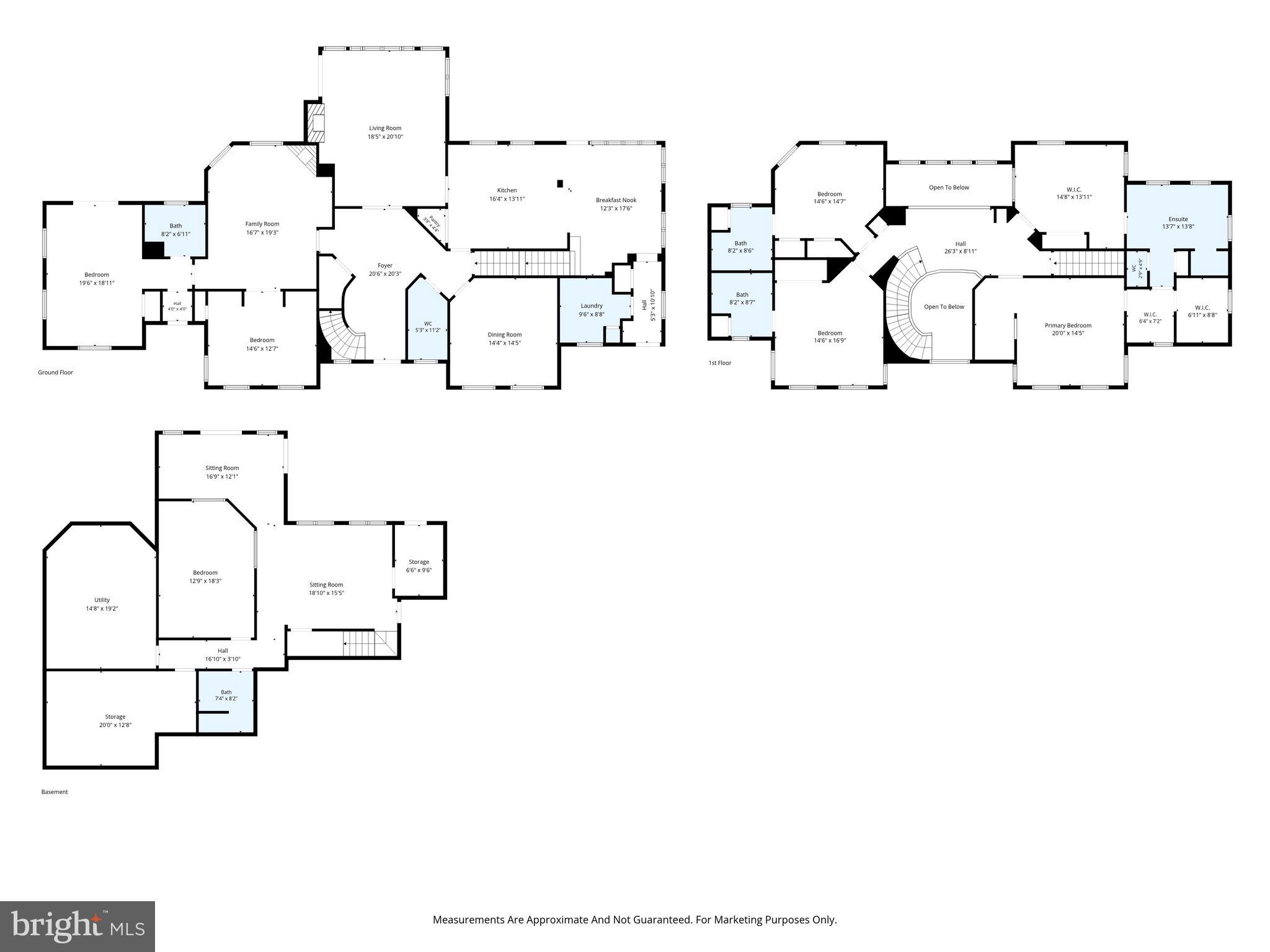 7724 Cannonball Gate Road Warrenton, VA 20186 - Photo 98 of 98 Combined Floor Plan