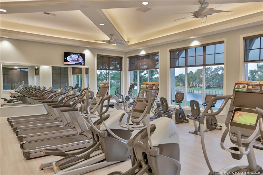3510 Southeast Cambridge Drive Stuart, FL 34997 - Photo 36 of 38 Fitness Center at the Willoughby Golf Club