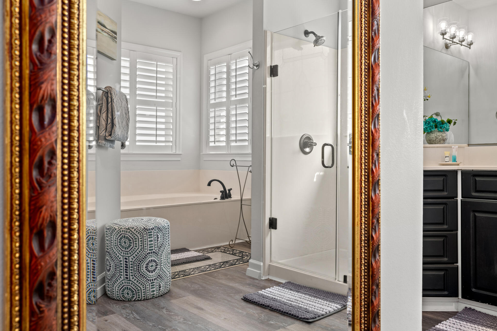 100 Sandprint Circle Destin, FL 32541 - Photo 42 of 62 a bathroom with a bathtub and a shower