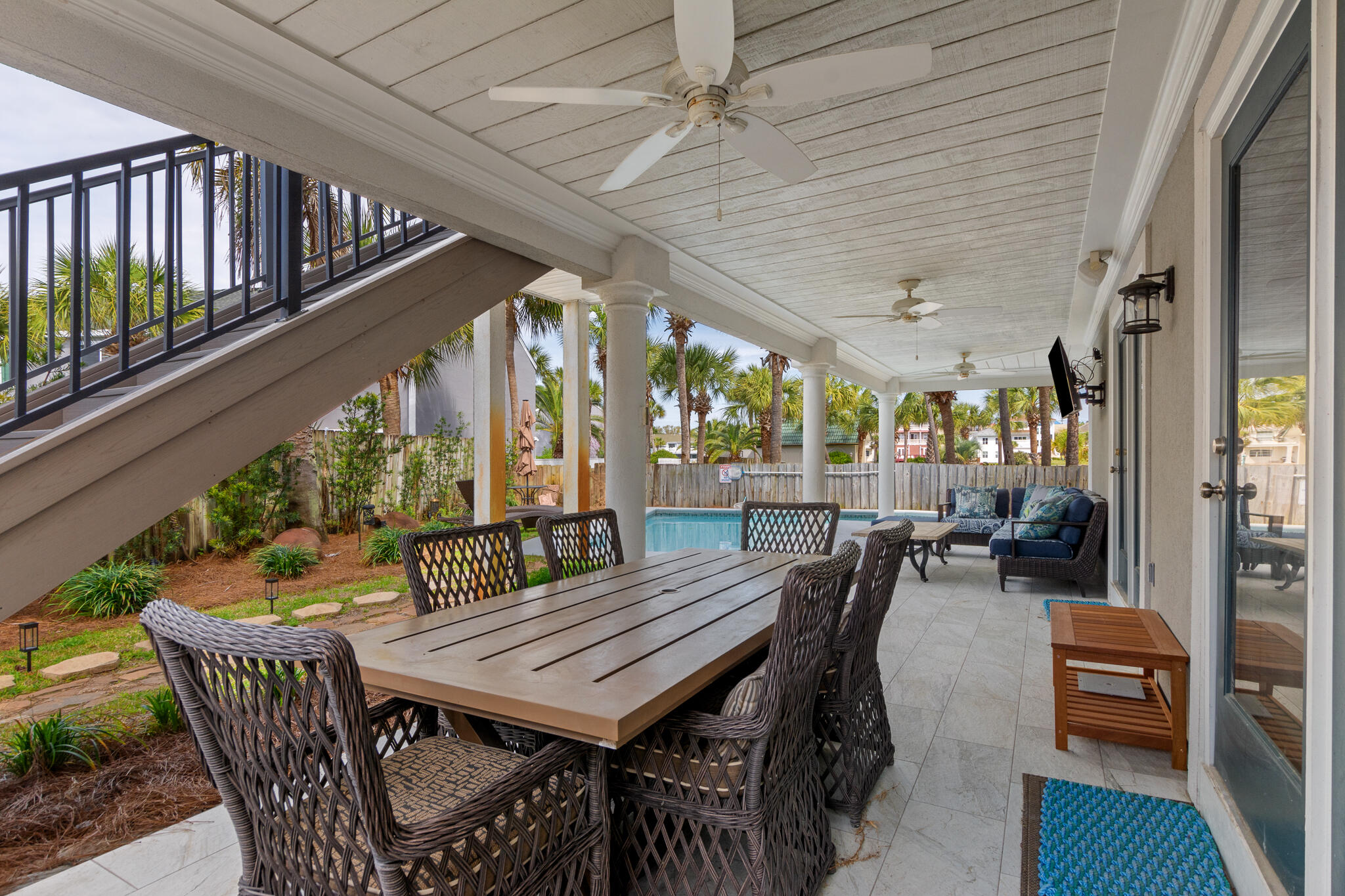100 Sandprint Circle Destin, FL 32541 - Photo 61 of 62 a view of a table and chairs in patio of the house