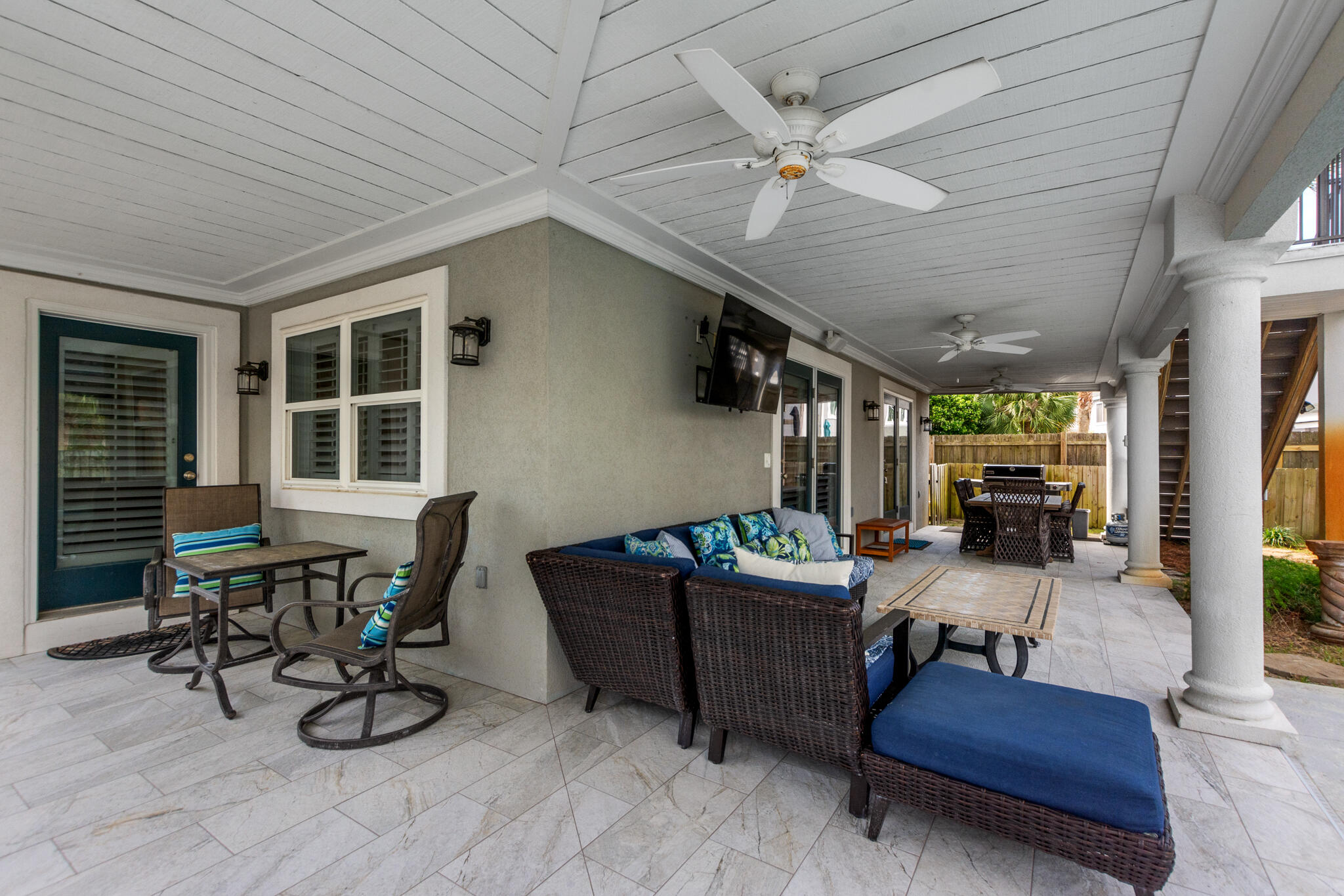 100 Sandprint Circle Destin, FL 32541 - Photo 62 of 62 a living room with patio furniture and a wooden floor