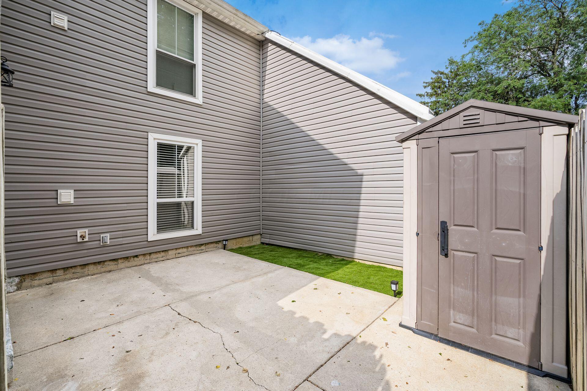 487 Old Coach Road, Unit D Westerville, OH 43081 - Photo 29 of 32 Storage shed