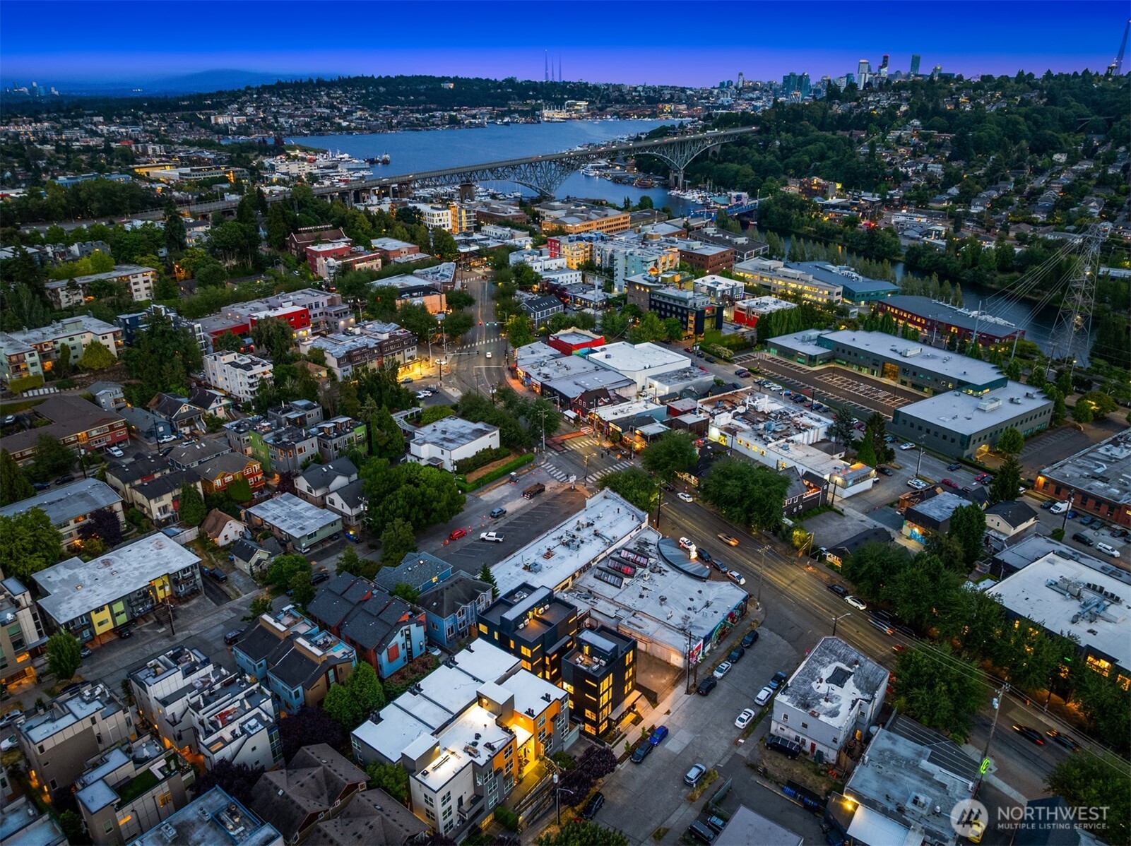 3612 Francis Avenue North Seattle, WA 98103 - Photo 25 of 36 an aerial view of a city