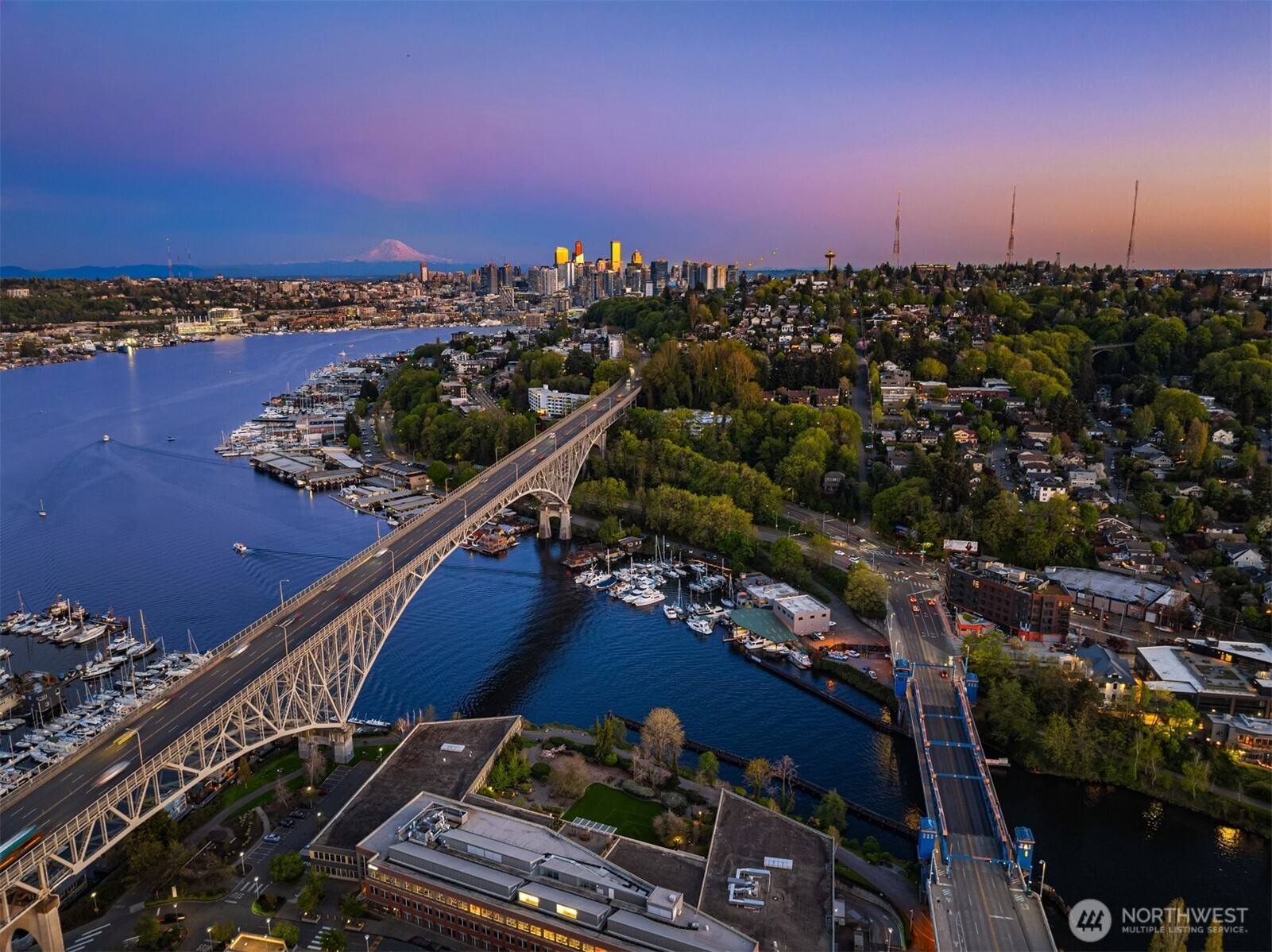 3612 Francis Avenue North Seattle, WA 98103 - Photo 27 of 36 an aerial view of a city