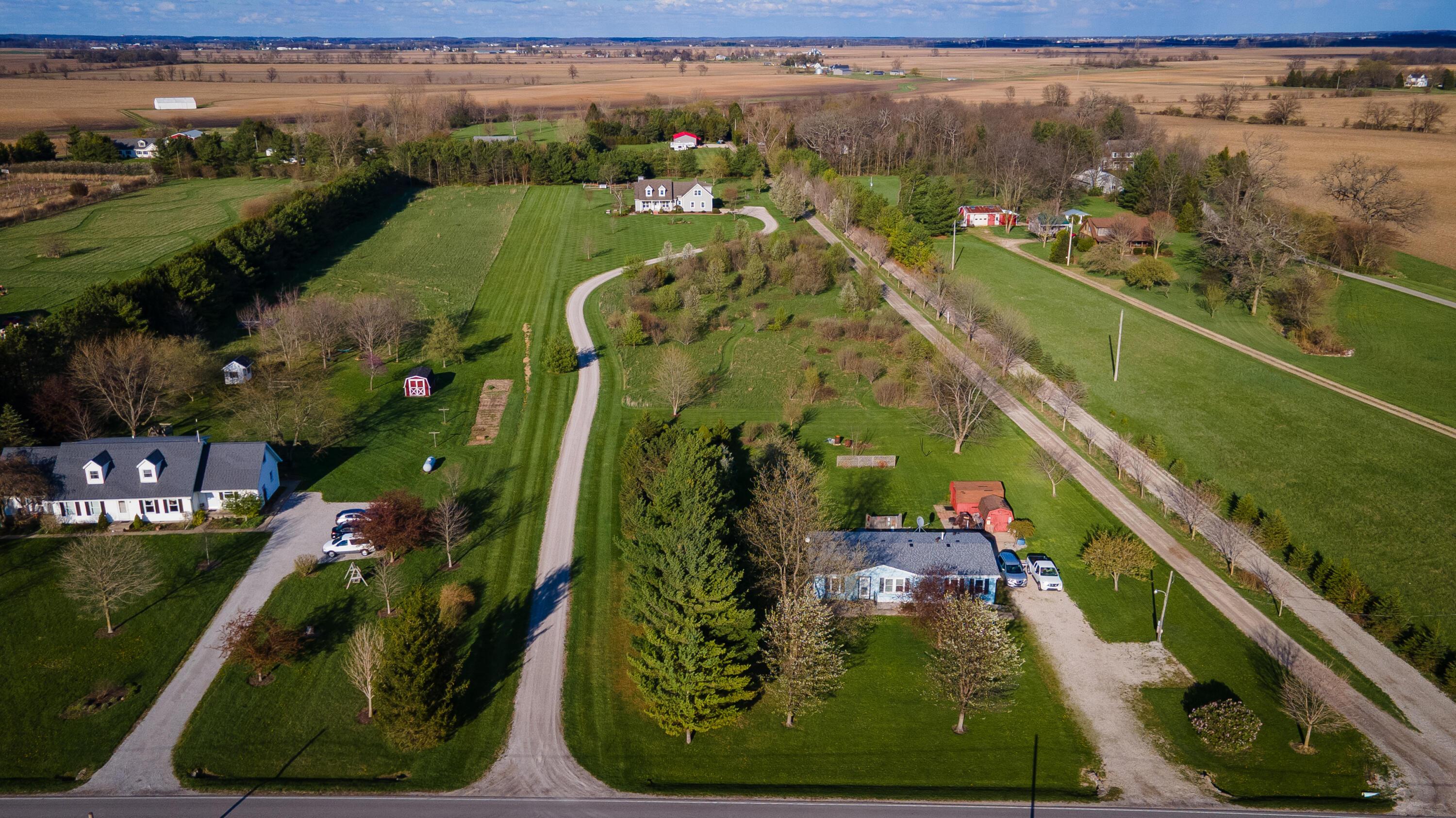 10304 Rosedale-Milford Center Road Irwin, OH 43029 - Photo 47 of 54 Ariel View From Road