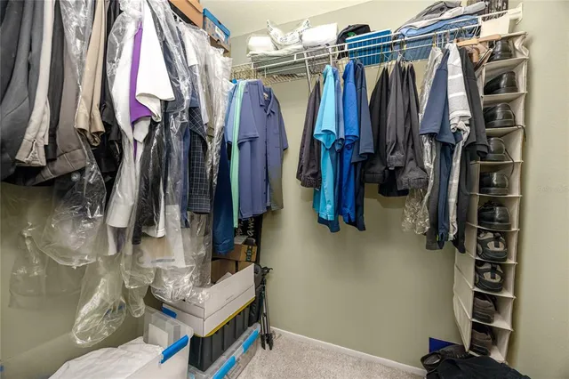 a room with furniture and a window