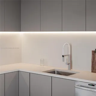 a close view of sink and tap