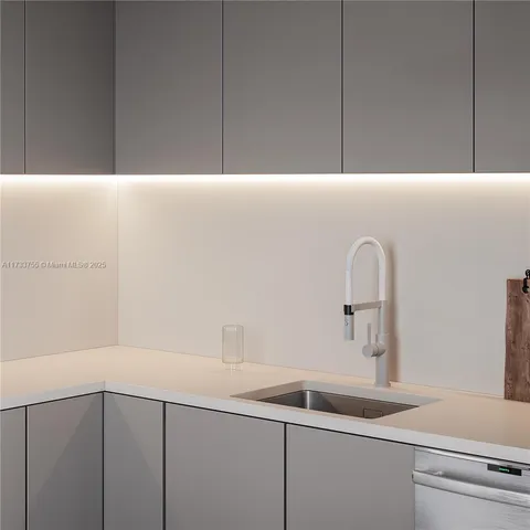 a close view of sink and tap