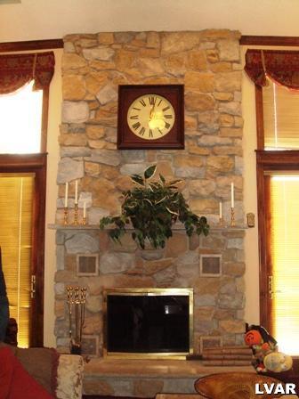 895 Gove Road Nazareth, PA 18064 - Photo 26 of 66 Gorgeous floor to ceiling fire burning fireplace i