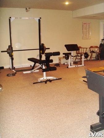 895 Gove Road Nazareth, PA 18064 - Photo 60 of 66 a view of a room with gym equipment