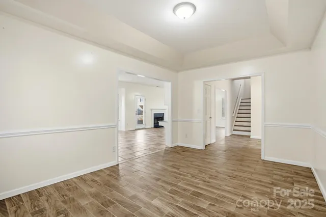 wooden floor in an empty room
