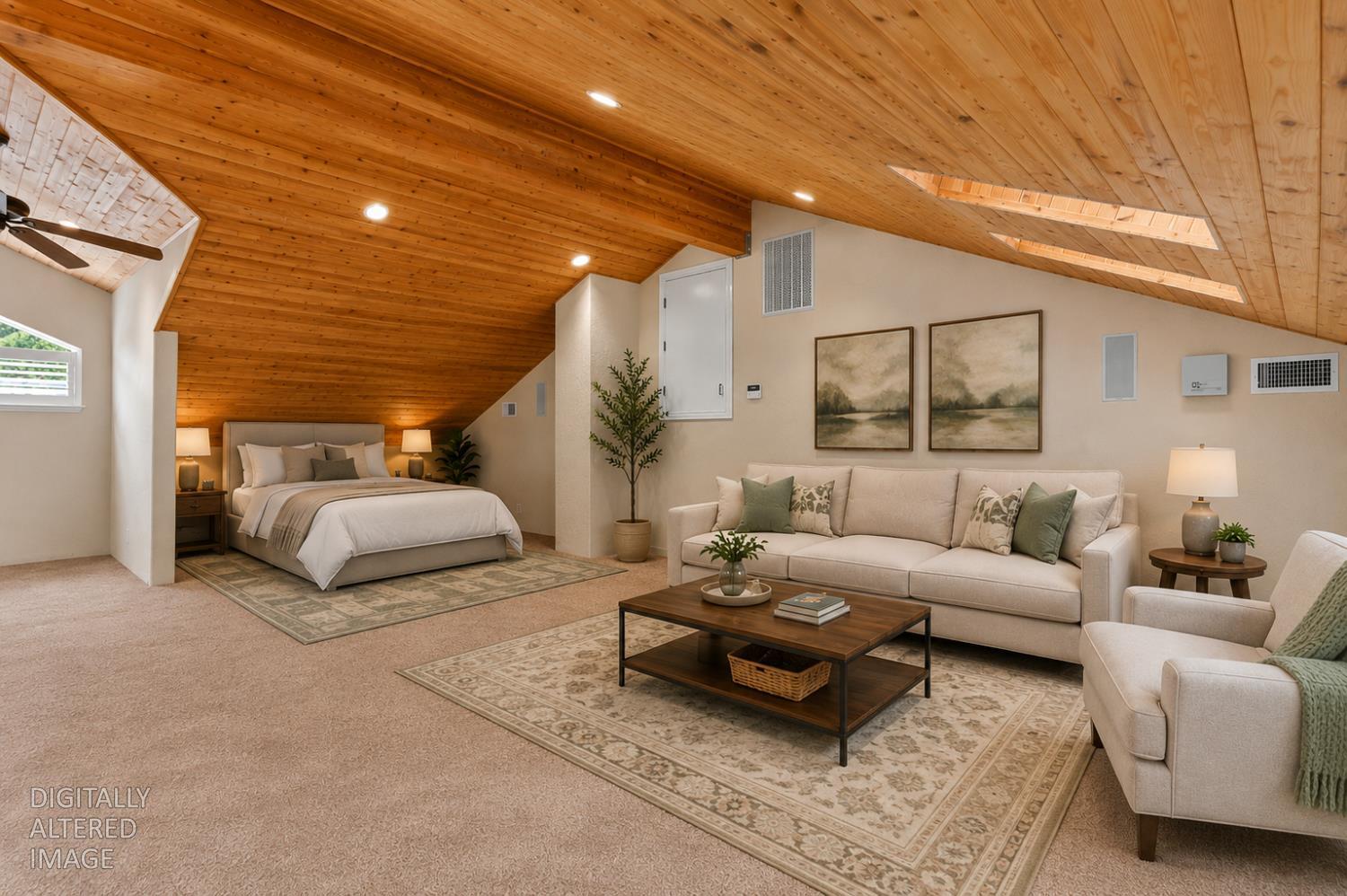 7396 Callison Road Penryn, CA 95663 - Photo 29 of 74 Loft Virtually Staged Guest Quarters