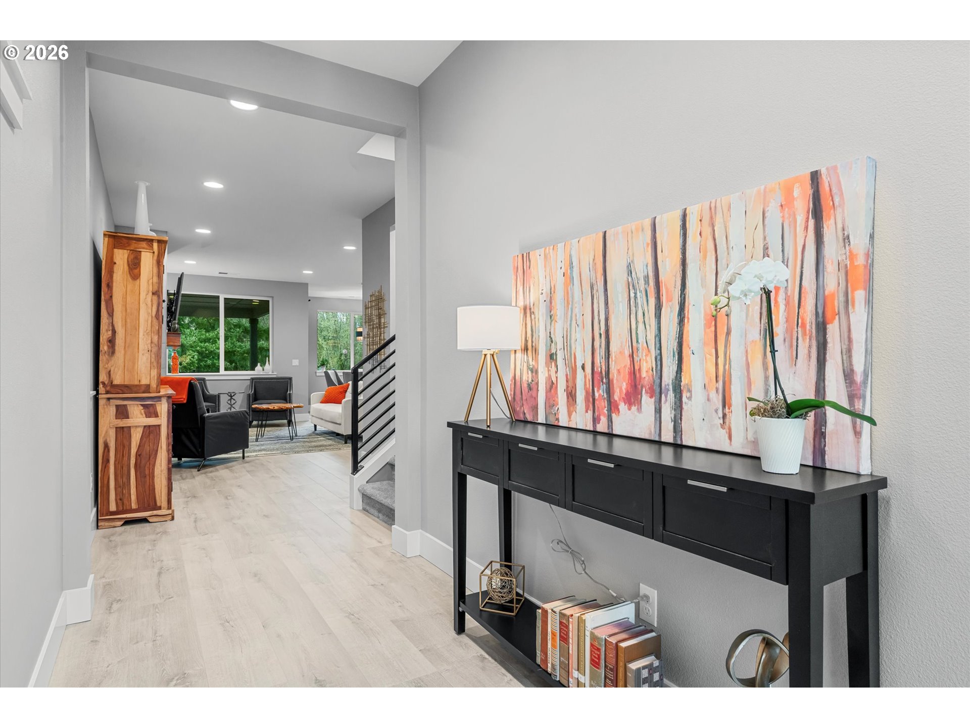 723 Southwest 49th Street Gresham, OR 97080 - Photo 3 of 48 a living room with furniture and a large window